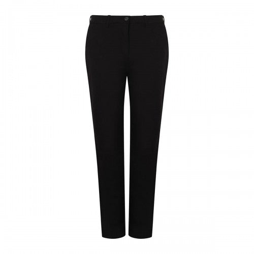 Front - Henbury Womens/Ladies Stretch Chinos