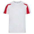 Front - AWDis Cool Mens Contrast Moisture Wicking T-Shirt