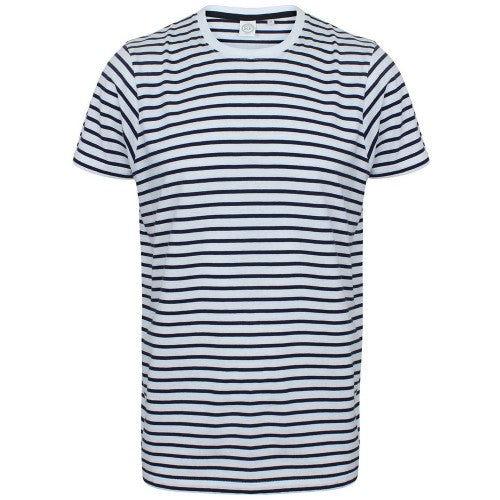 Front - SF Unisex Adult Striped T-Shirt