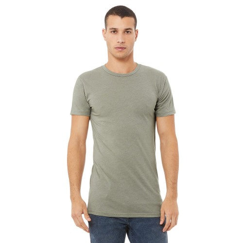 Front - Bella + Canvas Unisex Adult Urban Heather Long Length T-Shirt