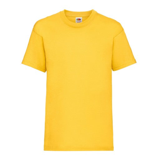 Front - Fruit Of The Loom Childrens/Kids Value T-Shirt