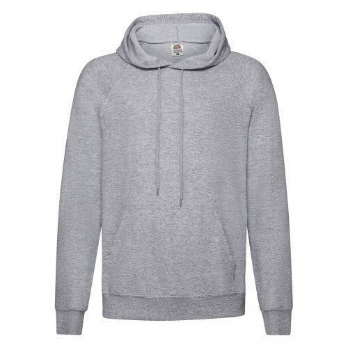 Front - Fruit Of The Loom Unisex Adult Lightweight Hooded Sweatshirt
