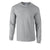 Front - Gildan Unisex Adult Ultra Cotton Long-Sleeved T-Shirt