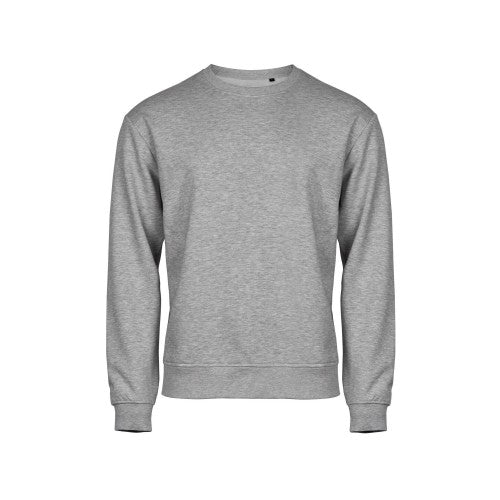 Front - Tee Jays Mens Power Organic Heather Sweatshirt