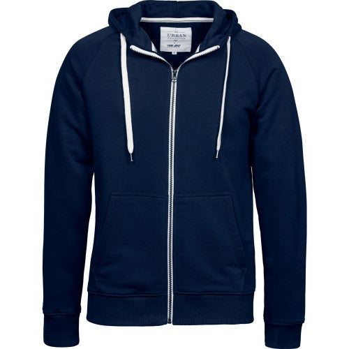 Front - Tee Jays Mens Urban Full Zip Hoodie