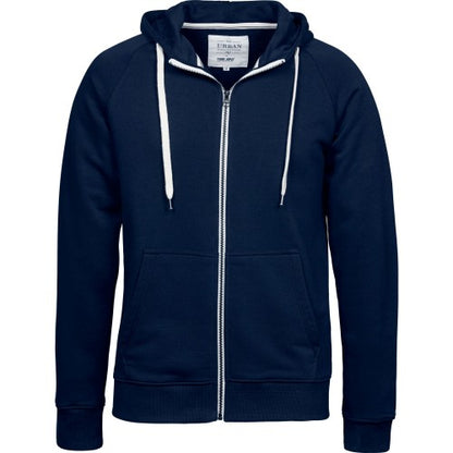 Front - Tee Jays Mens Urban Full Zip Hoodie