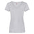 Front - Fruit of the Loom Womens/Ladies Heather V Neck Lady Fit T-Shirt