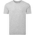 Front - Anthem Unisex Adult Textured Marl Midweight T-Shirt