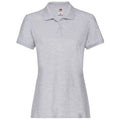 Front - Fruit of the Loom Womens/Ladies Premium Cotton Pique Lady Fit Polo Shirt