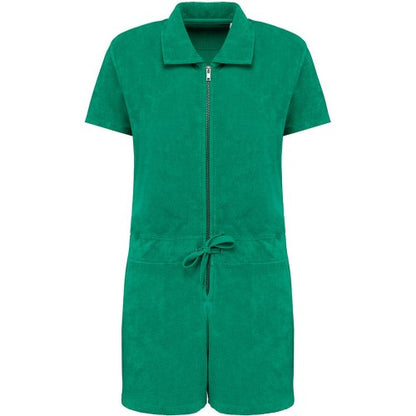 Front - Native Spirit Womens/Ladies Terry Towel Short Playsuit