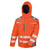 Front - Result Mens Safe-Guard Dynamic Softshell Hi-Vis Jacket