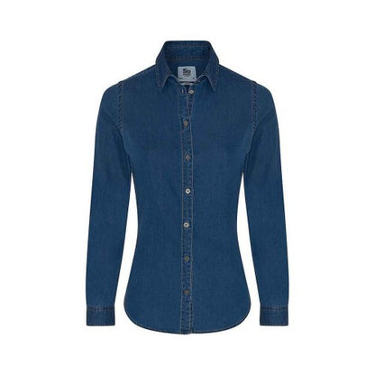 Front - So Denim Womens/Ladies Lucy Denim Shirt