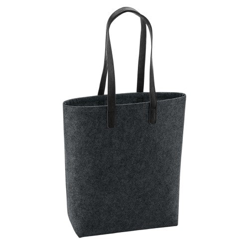 Front - Bagbase Premium Felt Tote Bag