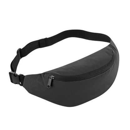 Front - Bagbase Reflective Waist Bag