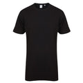 Front - SF Men Mens Dipped Hem Longline T-Shirt