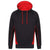 Front - Finden & Hales Mens Contrast Hoodie