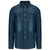 Front - Kariban Mens Denim Long-Sleeved Shirt