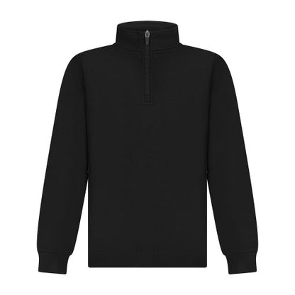 Front - Finden & Hales Childrens/Kids Quarter Zip Track Top