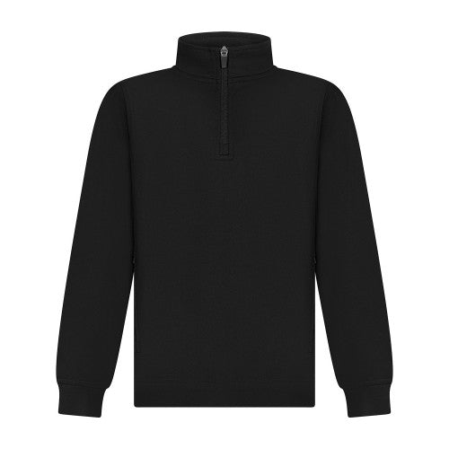 Front - Finden & Hales Childrens/Kids Quarter Zip Track Top