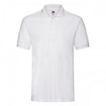 Front - Fruit of the Loom Unisex Adult Premium Cotton Pique Polo Shirt