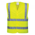 Front - Portwest Unisex Adult Hi-Vis Vest