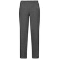 Front - Fruit of the Loom Unisex Adult Classic Heather Open Hem Jogging Bottoms