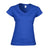 Front - Gildan Womens/Ladies Soft Style V Neck T-Shirt