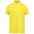 Front - Kustom Kit Childrens/Kids Klassic Polycotton Pique Polo Shirt