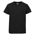 Front - Jerzees Schoolgear Childrens/Kids Classic Plain Ringspun Cotton T-Shirt