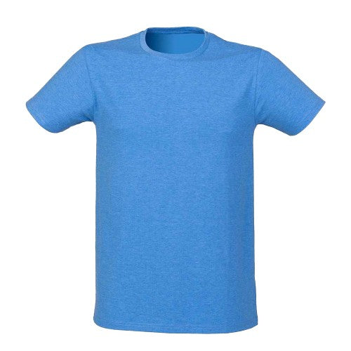 Front - SF Men Mens Feel Good Heather Stretch T-Shirt