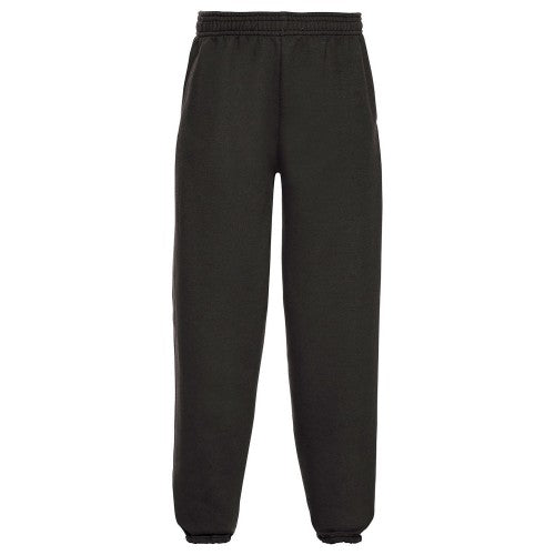 Front - Jerzees Schoolgear Childrens/Kids Elasticated Hem Jogging Bottoms