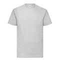 Front - Fruit of the Loom Unisex Adult Value Heather T-Shirt