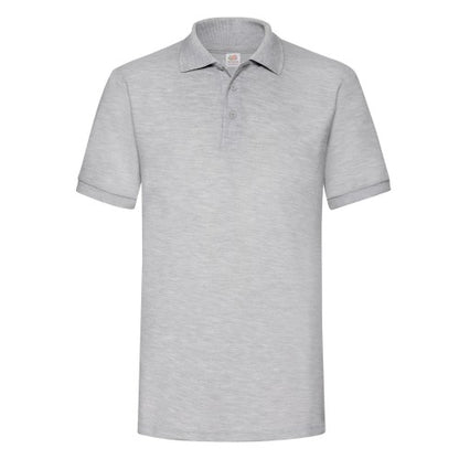 Front - Fruit of the Loom Mens Heather Polo Shirt