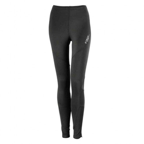 Front - Spiro Womens/Ladies Sprint Logo Jogging Bottoms