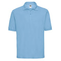 Front - Russell Mens Polycotton Pique Polo Shirt