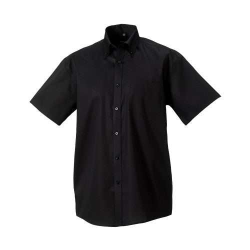 Front - Russell Collection Mens Ultimate Short-Sleeved Shirt