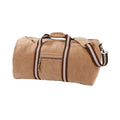 Front - Quadra Vintage Canvas Duffle Bag