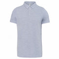 Front - Kariban Mens Piqué Stud Front Polo Shirt