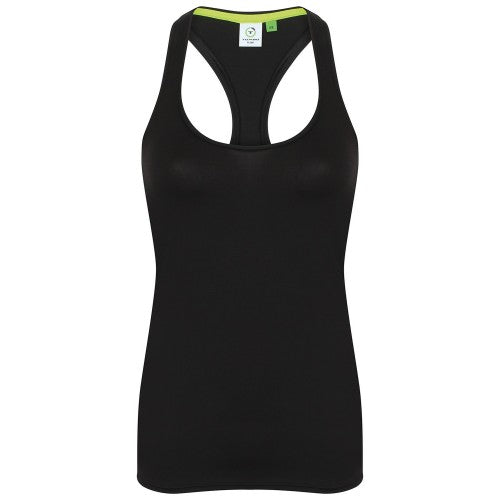 Front - Tombo Womens/Ladies Racerback Tank Top