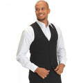 Front - Joseph Alan Mens Single-Breasted Waistcoat