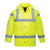 Front - Portwest Unisex Adult Hi-Vis Traffic Jacket