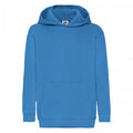 Front - Fruit of the Loom Childrens/Kids Classic Hooded Sweatshirt