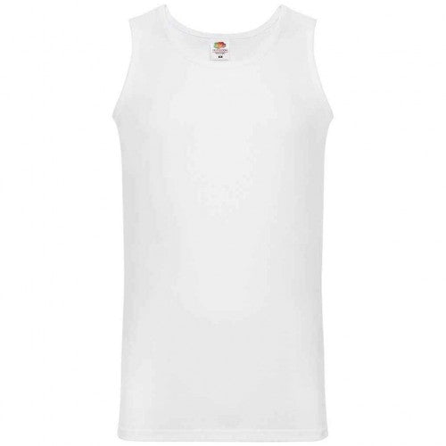 Front - Fruit of the Loom Unisex Adult Vest Top