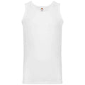 Front - Fruit of the Loom Unisex Adult Vest Top