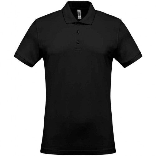 Front - Kariban Mens Pique Polo Shirt