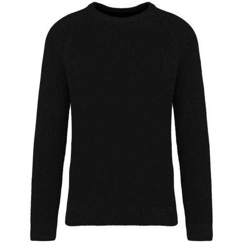 Front - Native Spirit Mens Chunky Knit Sweatshirt