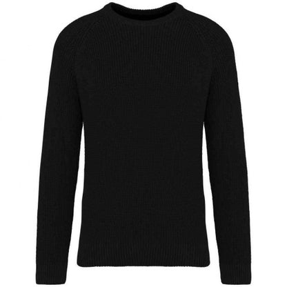 Front - Native Spirit Mens Chunky Knit Sweatshirt