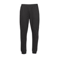 Front - Tee Jays Mens Ribber Interlock Jogging Bottoms