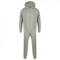 Front - SF Unisex Adult Heather All-In-One Nightwear