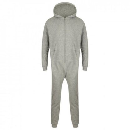 Front - SF Unisex Adult Heather All-In-One Nightwear